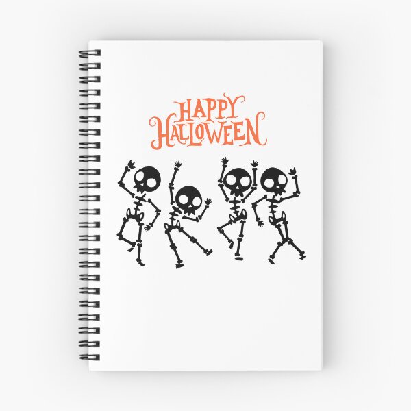 Item preview, Dancing Halloween Skeletons designed and sold by caFUNated.