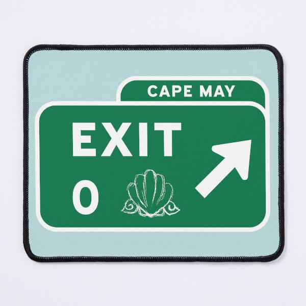 Item preview, Exit 0 Cape May, New Jersey designed and sold by reikalykos.