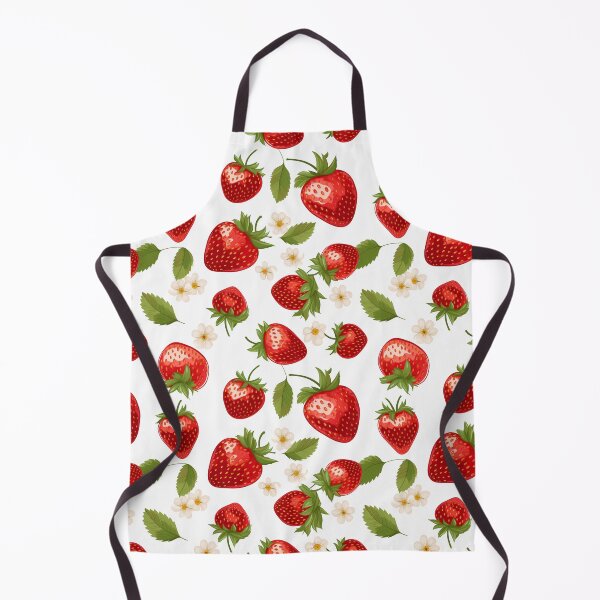 Item preview, Strawberry seamless pattern with mint  designed and sold by Sunakokookkook.