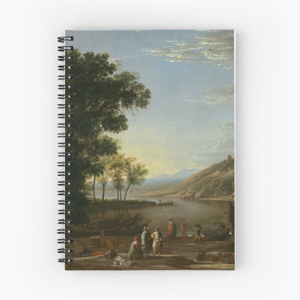 Item preview, Landscape with Merchants (Claude Lorrain) designed and sold by ArtHistorical.