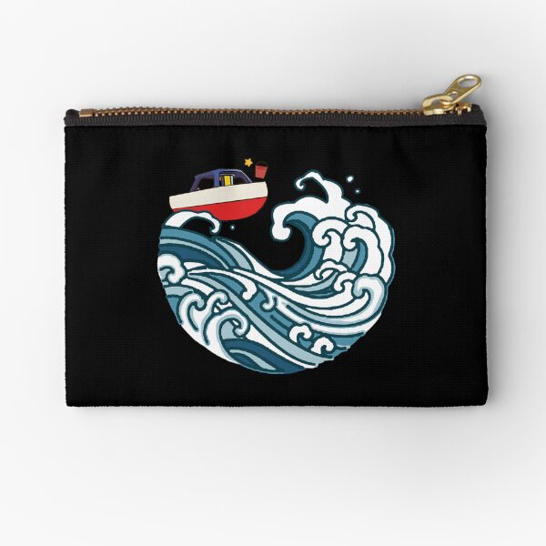 Item preview, boat on big wave designed and sold by kentonvid.