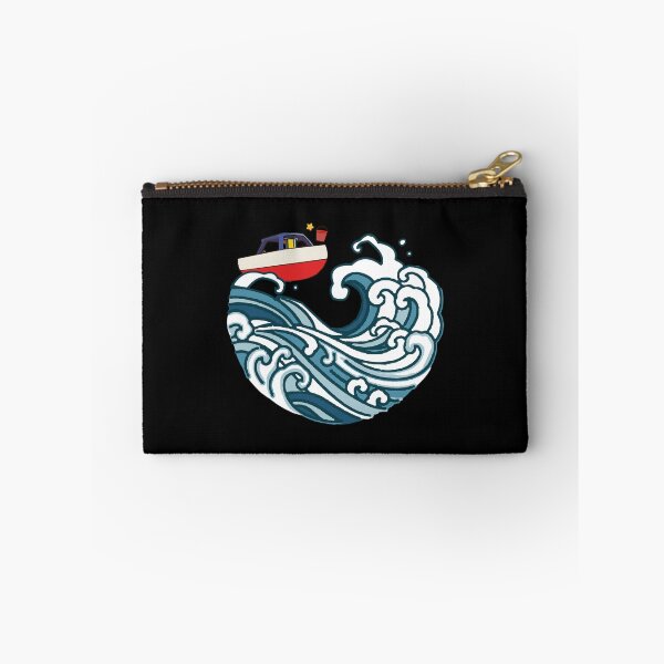 Item preview, boat on big wave designed and sold by kentonvid.