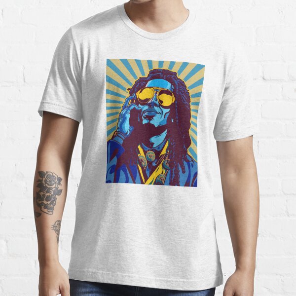 Jah Harmony Flower Power Vintage Essential T-Shirt