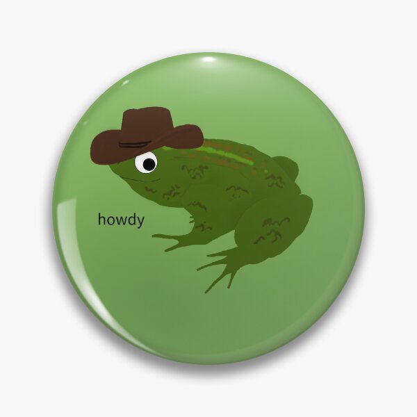 Item preview, Cowboy Frog designed and sold by Redd Creations Market.