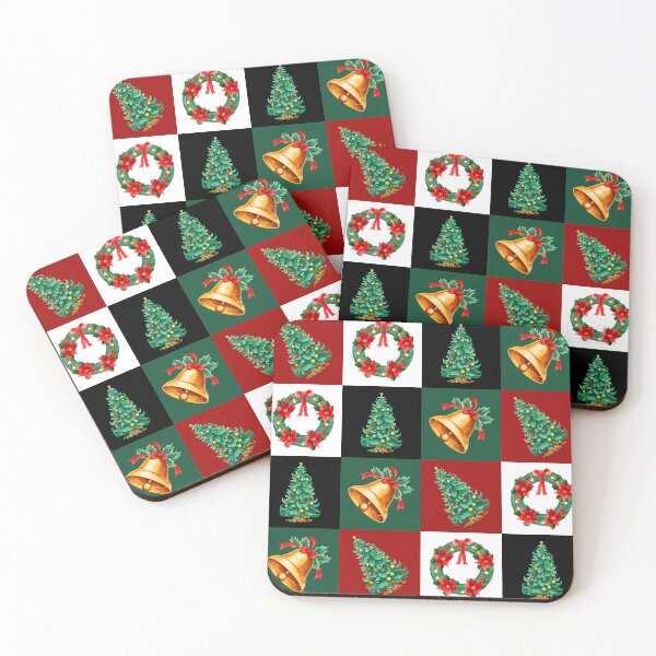 Item preview, Colorful Christmas Geometric Pattern designed and sold by MELOYADINA.
