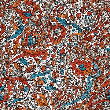 Artwork thumbnail, Colorful Line pattern by DJALCHEMY
