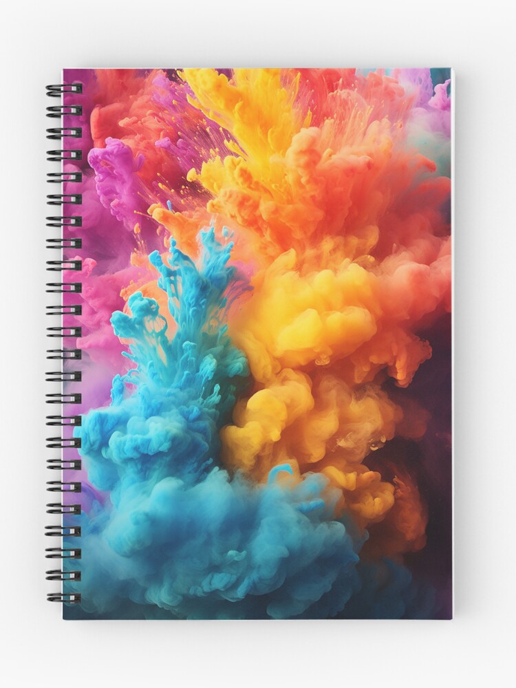 Thumbnail 1 of 3, Journal, Color Explosion designed and sold by storyofdavid.