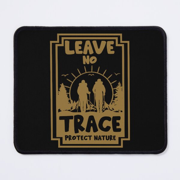 Item preview, Leave No Trace Poster - Wilderness Bushcraft - Alasksan Nature- National Parks - Love Nature designed and sold by happygiftideas.