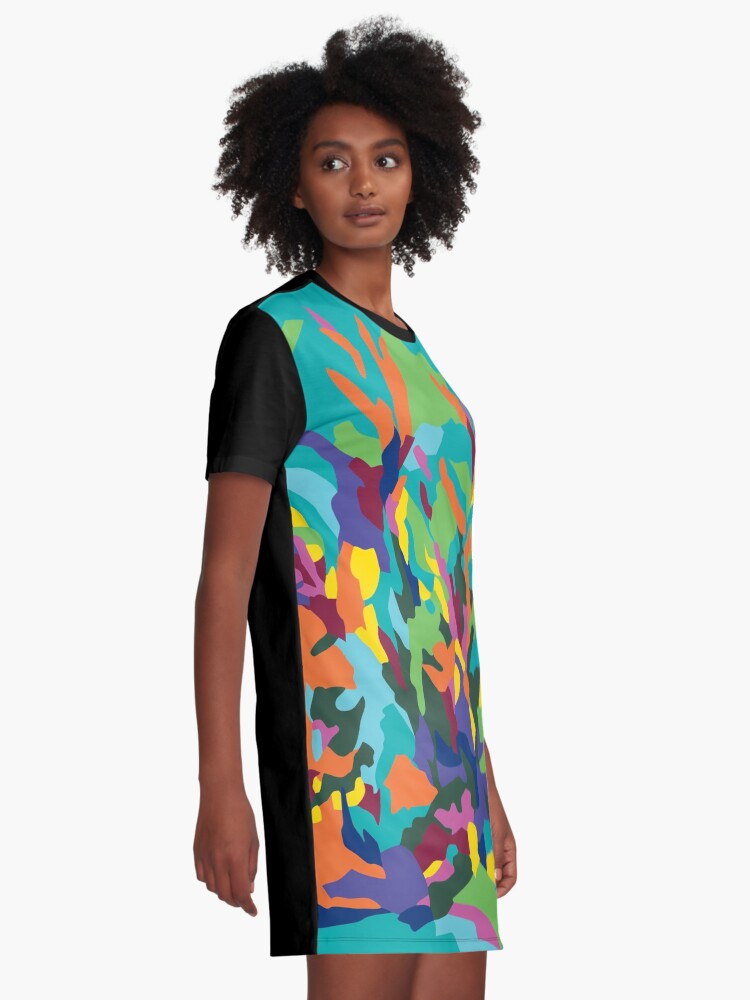 Alternate view of Tropic Paradise Graphic T-Shirt Dress