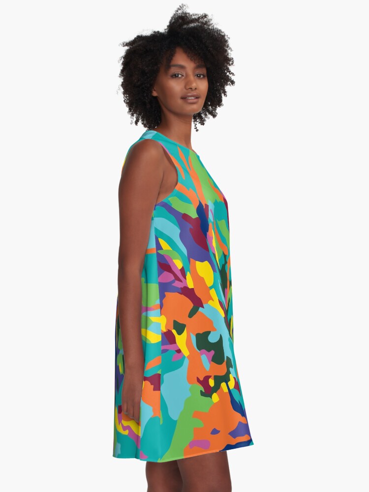 Alternate view of Tropic Paradise A-Line Dress
