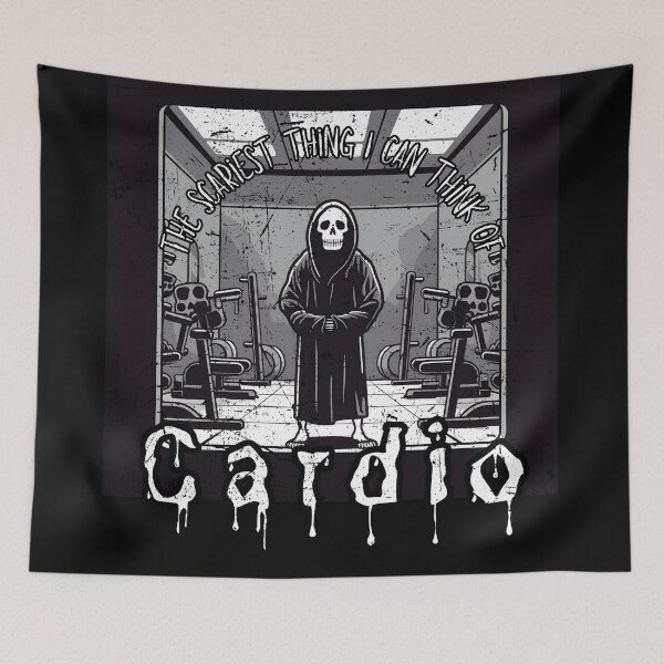 Item preview, The Scariest Thing I Can Think Of... | Halloween Gym Junkie Joke designed and sold by MildOrangeStore.
