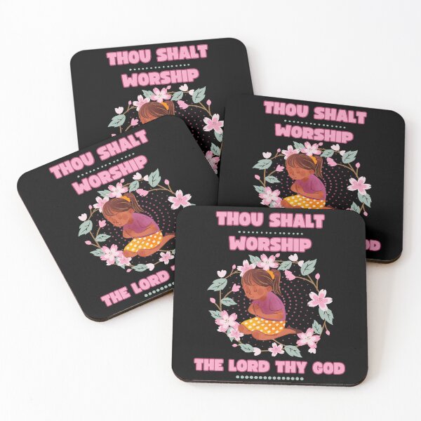 Item preview, Thou Shalt Worship The Lord Thy God designed and sold by Art Intelligence.