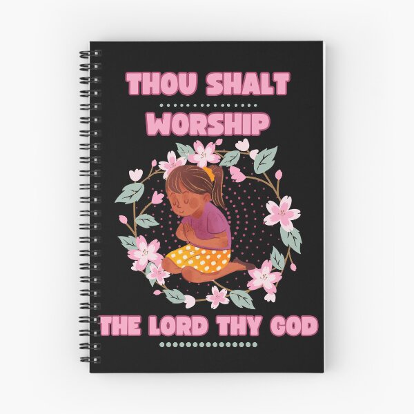 Item preview, Thou Shalt Worship The Lord Thy God designed and sold by Art Intelligence.