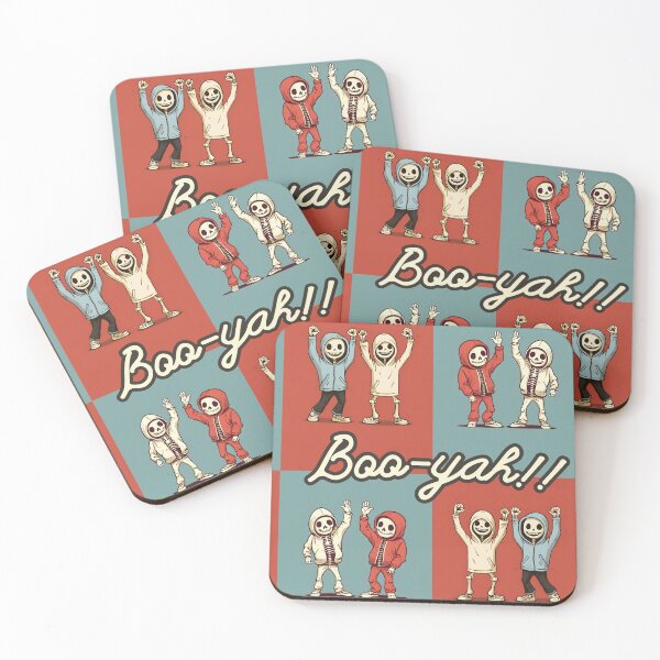 Item preview, Boo-Yah!! | Halloween Skeleton Celebration designed and sold by MildOrangeStore.