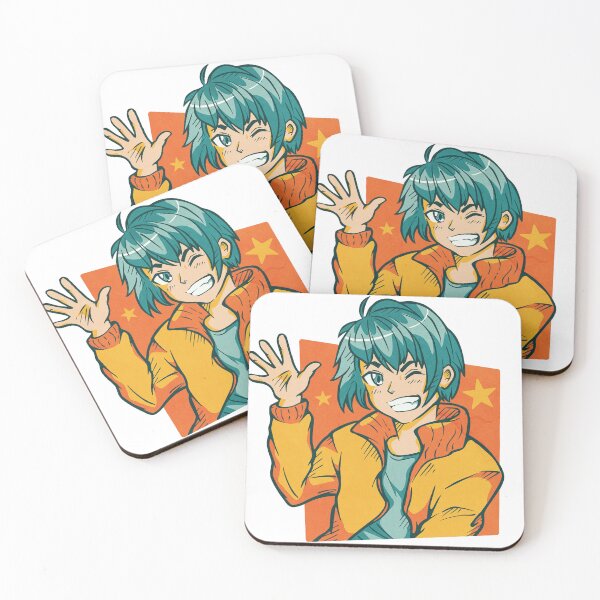 Item preview, Wave of Happiness: Anime Boy T-shirt  designed and sold by Artezia.