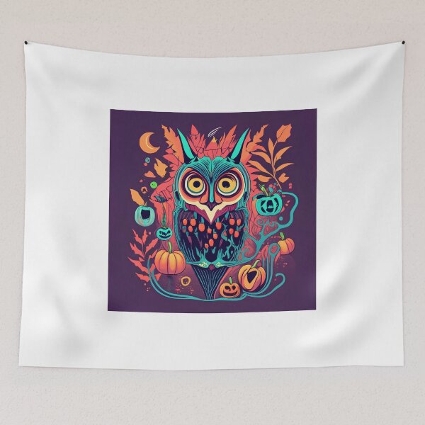 Item preview, Owloween designed and sold by SabyDigitalArt.
