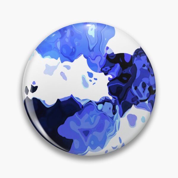 Item preview, Random blue ink spots  designed and sold by mennawagih7.