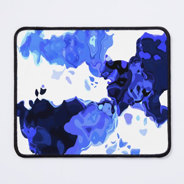 Item preview, Random blue ink spots designed and sold by mennawagih7.