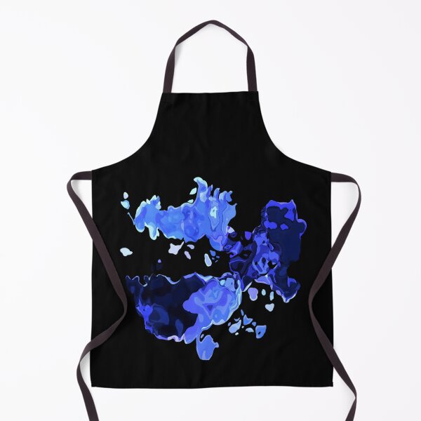 Item preview, Random blue ink spots designed and sold by mennawagih7.