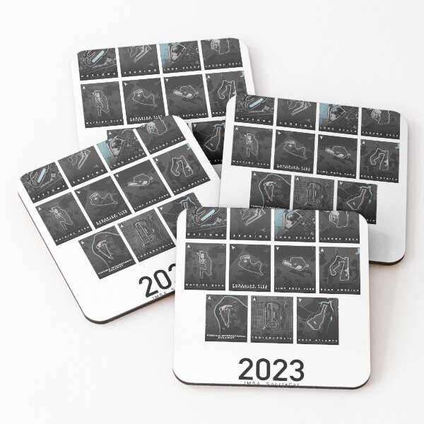 Item preview, 2023 IMSA Sportscar Championship Season Calendar  designed and sold by MoshoboMakes.