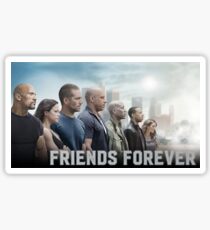 Fast & Furious Paul Walker Sticker