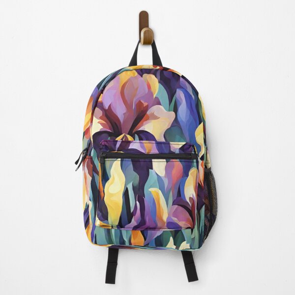 Item preview, Abstract Colorful Irises Pattern designed and sold by calibrit.