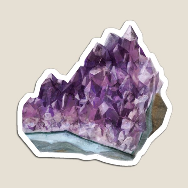 Amethyst Sticker Magnet