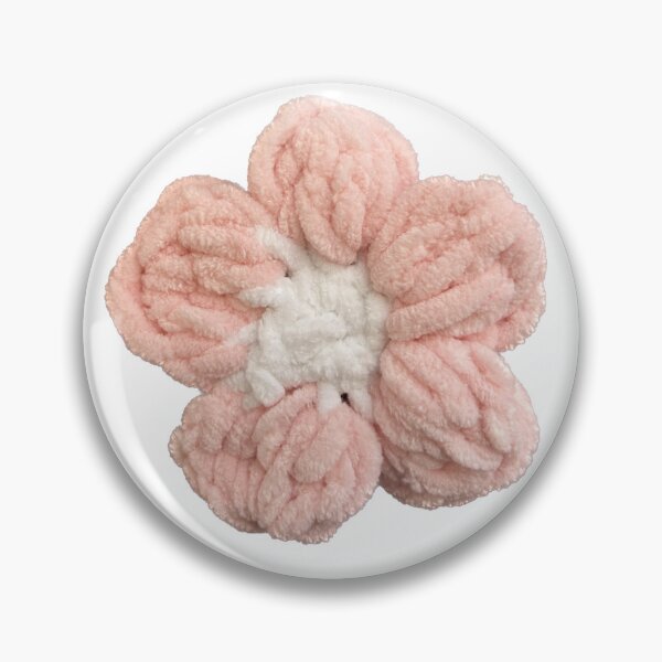 Item preview, Puffy Crochet Flower designed and sold by sociallyawkw.