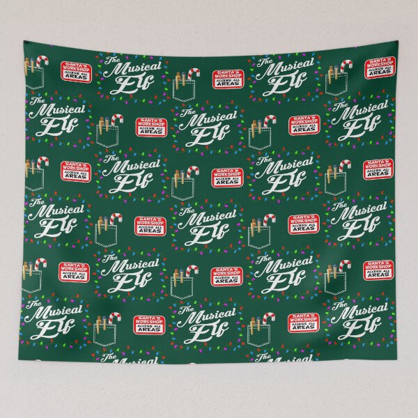 Item preview, The Musical elf funny XMAS matching Christmas     designed and sold by Gregnystron.