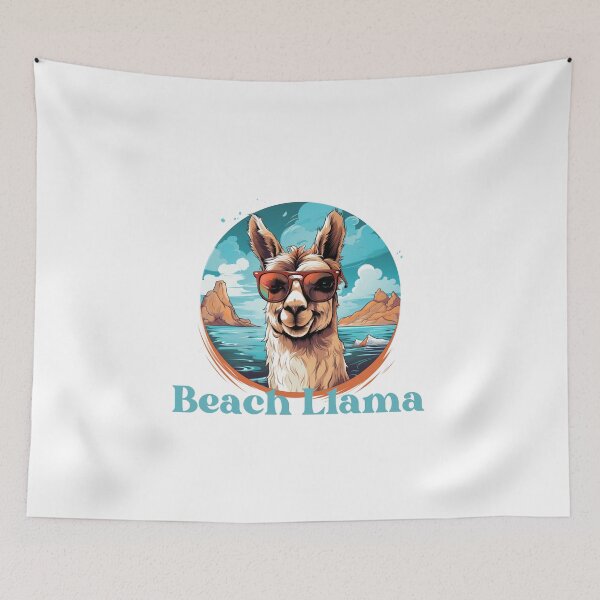 Item preview, Beach Llama designed and sold by EvokeArtisan.