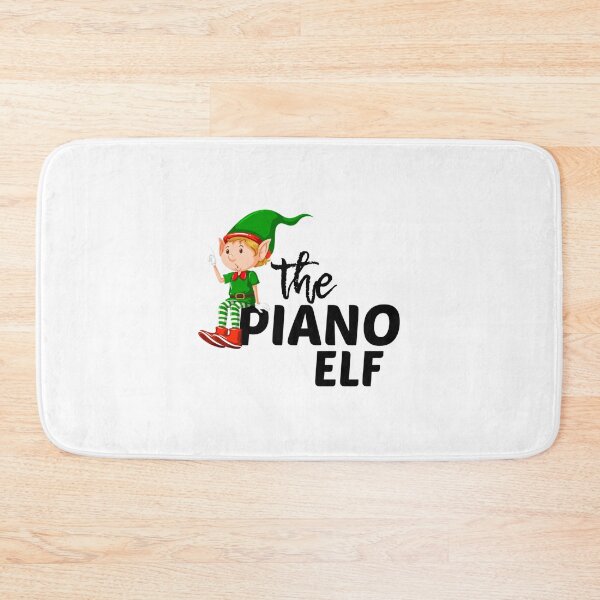 Item preview, the Piano Elf funny Christmas gift         designed and sold by Gregnystron.