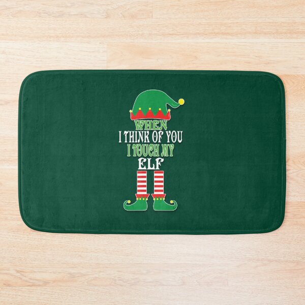 Item preview, When I think of You I touch my Elf - Funny Music Christmas Pun    designed and sold by Gregnystron.