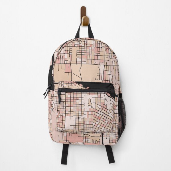 Item preview, Tacoma Map Pattern in Soft Pink Pastels designed and sold by PatternMaps.