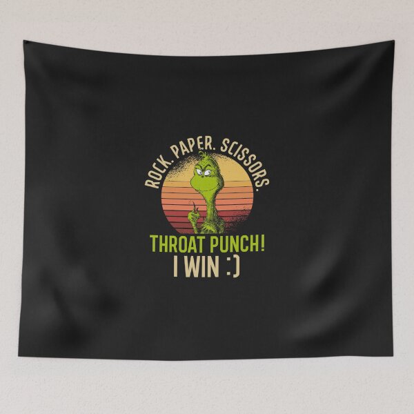 Item preview, Rock Paper Scissors Throat Punch designed and sold by AngelaRuiz88.