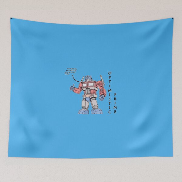 Item preview, Optimistic Prime designed and sold by NahomyWoodleyd.