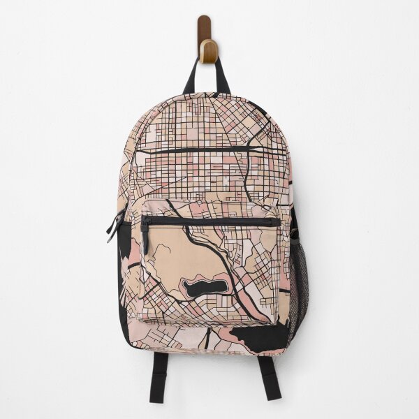 Item preview, Baltimore Map Pattern in Soft Pink Pastels designed and sold by PatternMaps.