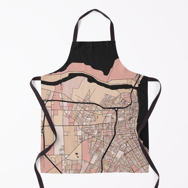 Item preview, Corpus Christi Map Pattern in Soft Pink Pastels designed and sold by PatternMaps.