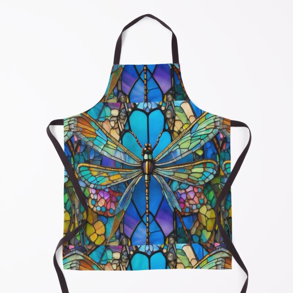 Item preview, Dragonfly Stained Glass Art designed and sold by druidwolfart.