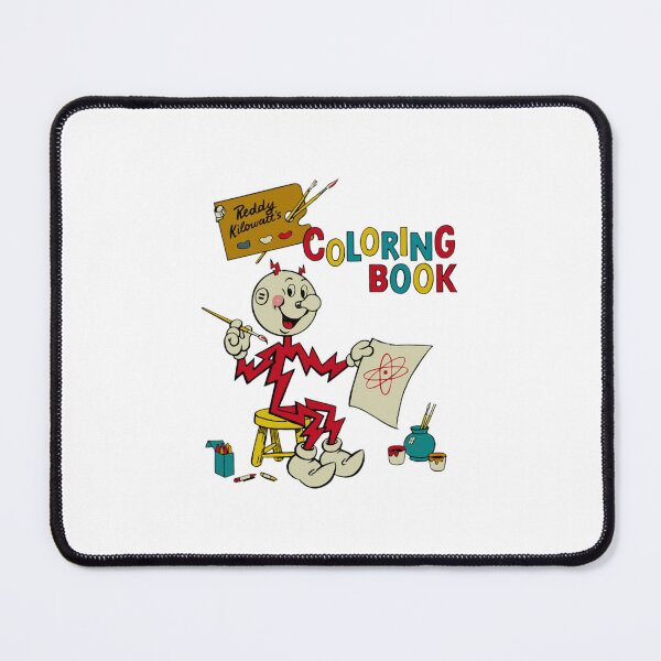 Item preview, REDDY KILOWATT COLORING BOOK designed and sold by vickynhung.