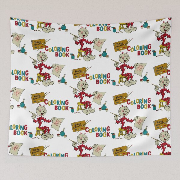 Item preview, REDDY KILOWATT COLORING BOOK designed and sold by vickynhung.