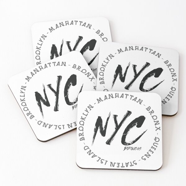 Item preview, NYC Boroughs designed and sold by Kompass-brk.