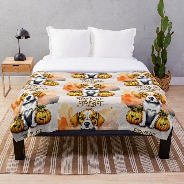 Item preview, Beagles on spooky Halloween designed and sold by Artcollectionus.