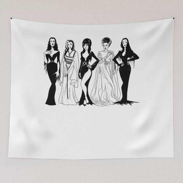 Item preview, Goth Queens Lily Vintage - The Horror Movie Lily designed and sold by WeberArtFashion.