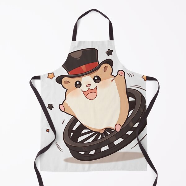 Item preview, Happy Hamster Hustle: Tiny Hat, Big Smiles, and Wheel Runs designed and sold by PaintbrushPlace.
