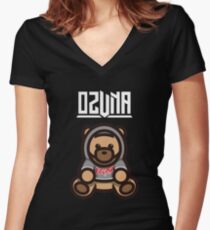 Ozuna Se Preparo Trap Reggaeton Latino Women's Fitted V-Neck T-Shirt