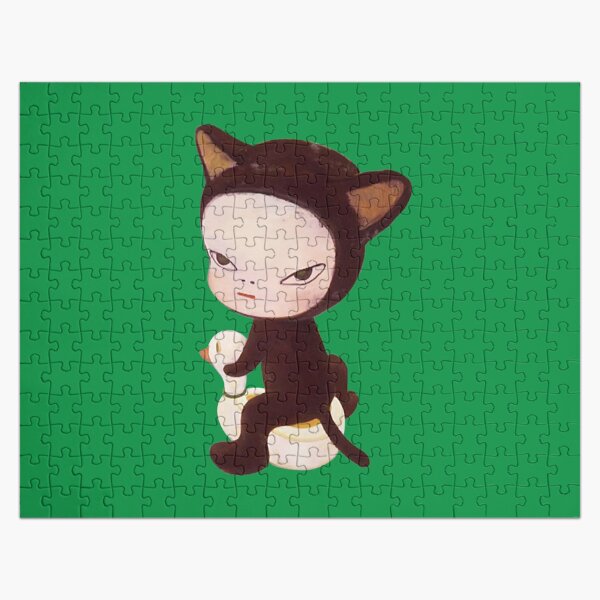 Item preview, Funny Gifts Yoshitomo Nara Cat   designed and sold by MaleighaSpruil.