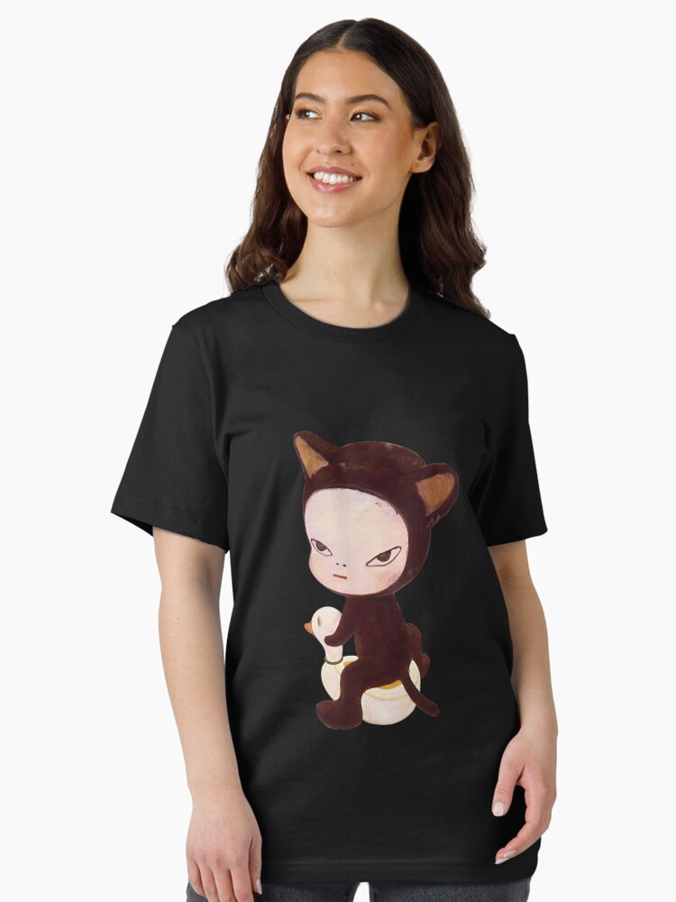 Thumbnail 2 of 7, Essential T-Shirt, Funny Gifts Yoshitomo Nara Cat designed and sold by MaleighaSpruil.