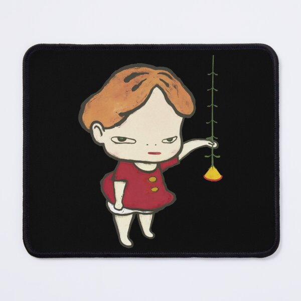 Item preview, yoshitomo nara flower lightbulb girl painting   designed and sold by MaleighaSpruil.