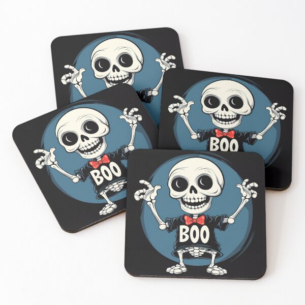 Item preview, "BOOO-Ya! Skeleton Party for Halloween!" designed and sold by Art-Vortex-fr.