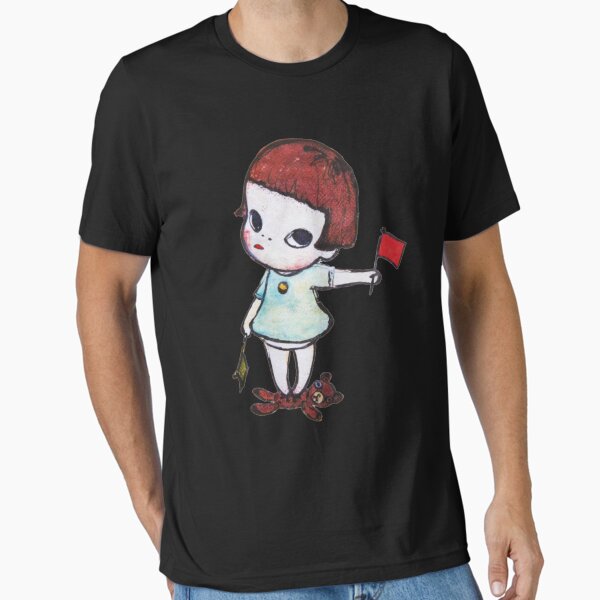 Item preview, Yoshitomo Nara Girl with Signal Flags Tshirt - Yoshitomo Nara Girl with Signal Flags   designed and sold by MaleighaSpruil.